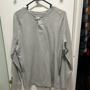 Arc'teryx Heather Gray Long Sleeve Shirt - Large